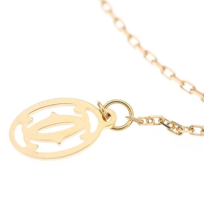 Cartier Diamant Leger Heart Necklace Diamond Pendant Chain Pink Gold — view 5