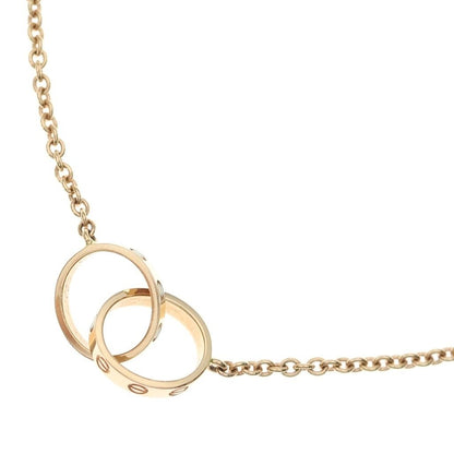 Cartier Baby Love Pendant Chain Pink Gold