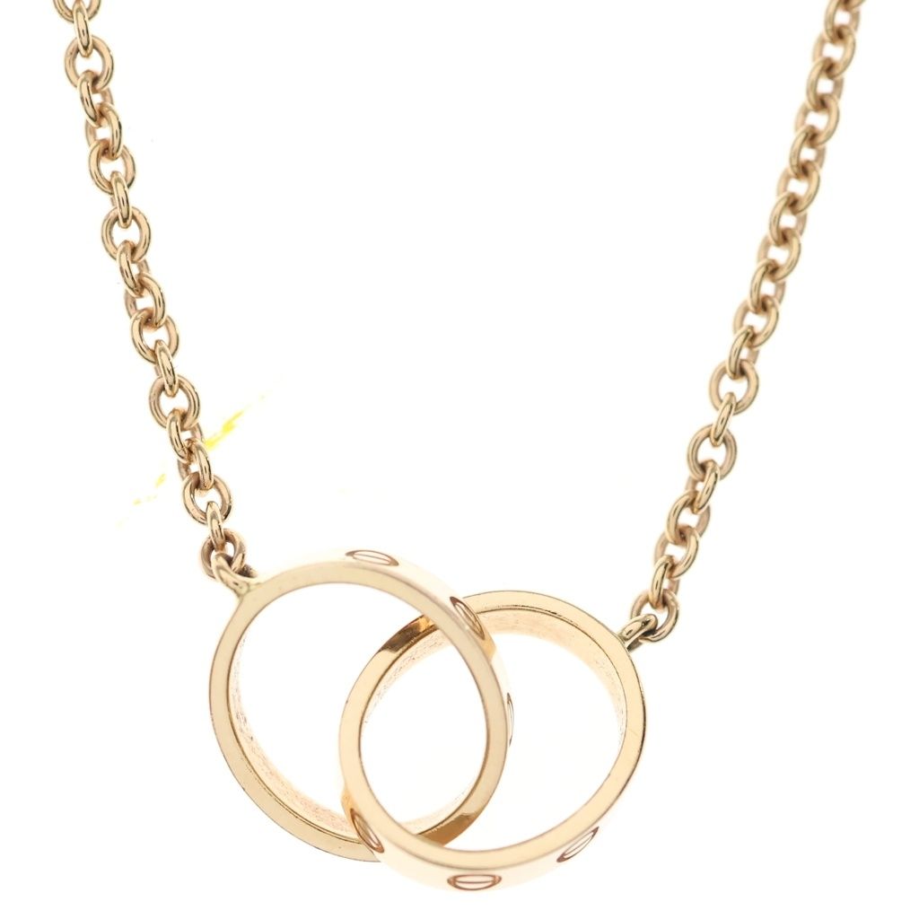 Cartier Baby Love Pendant Chain Pink Gold — view 3