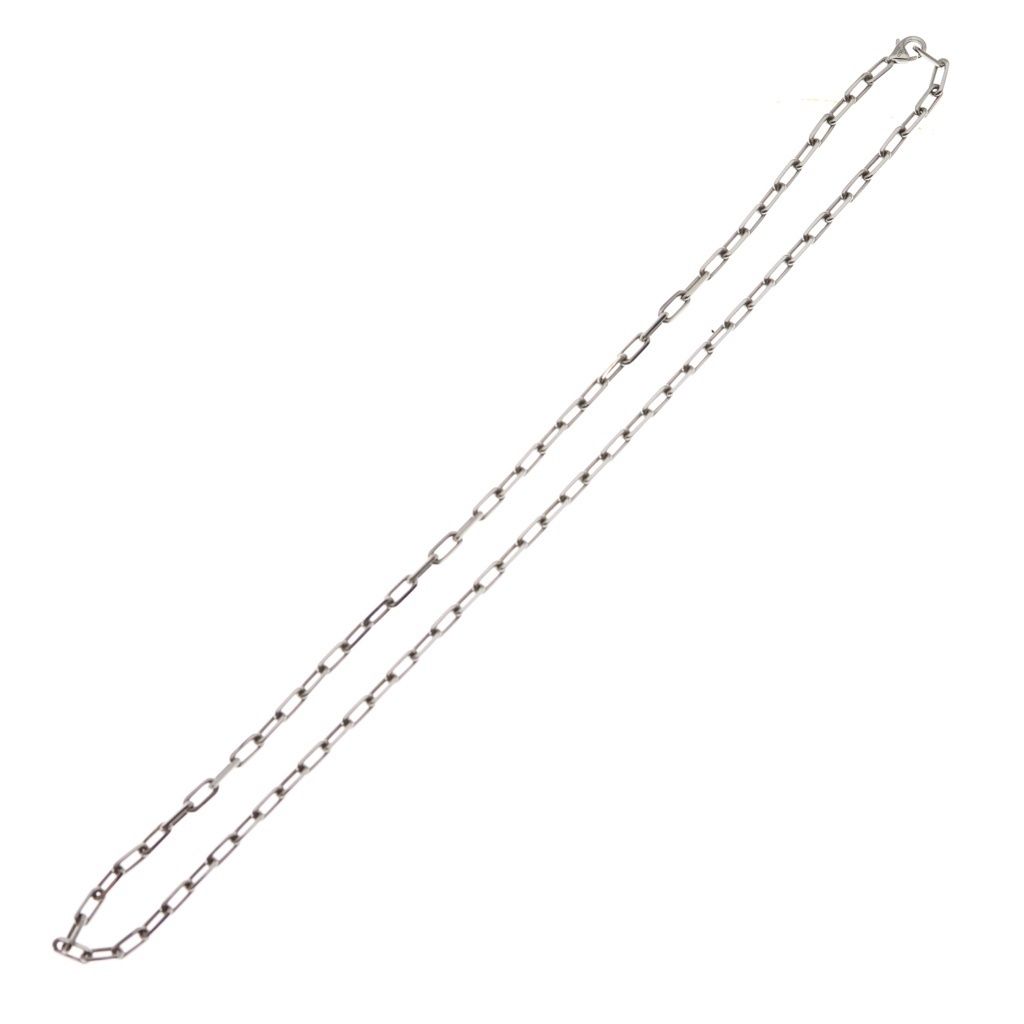 Cartier Santos de Cartier Necklace Silver Chain — view 2