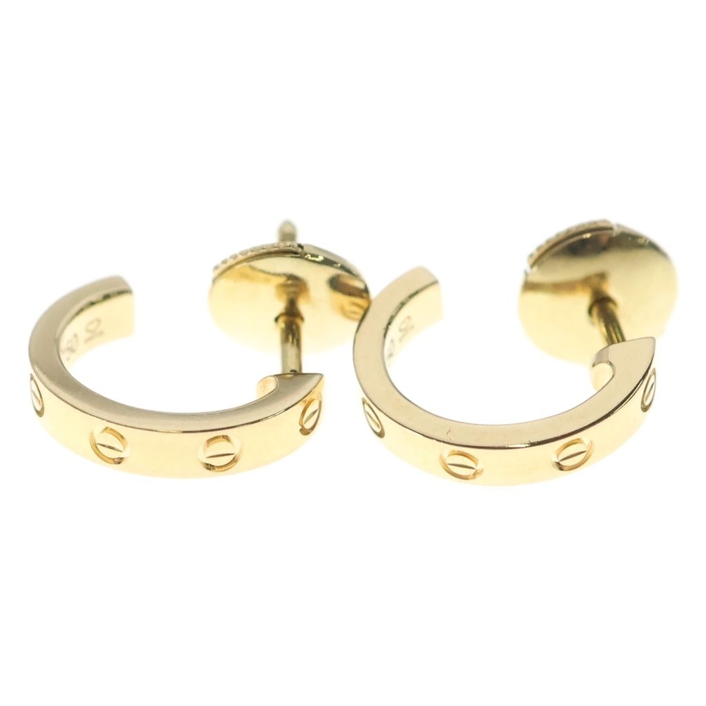Cartier Mini Love Earrings Gold YG — view 4