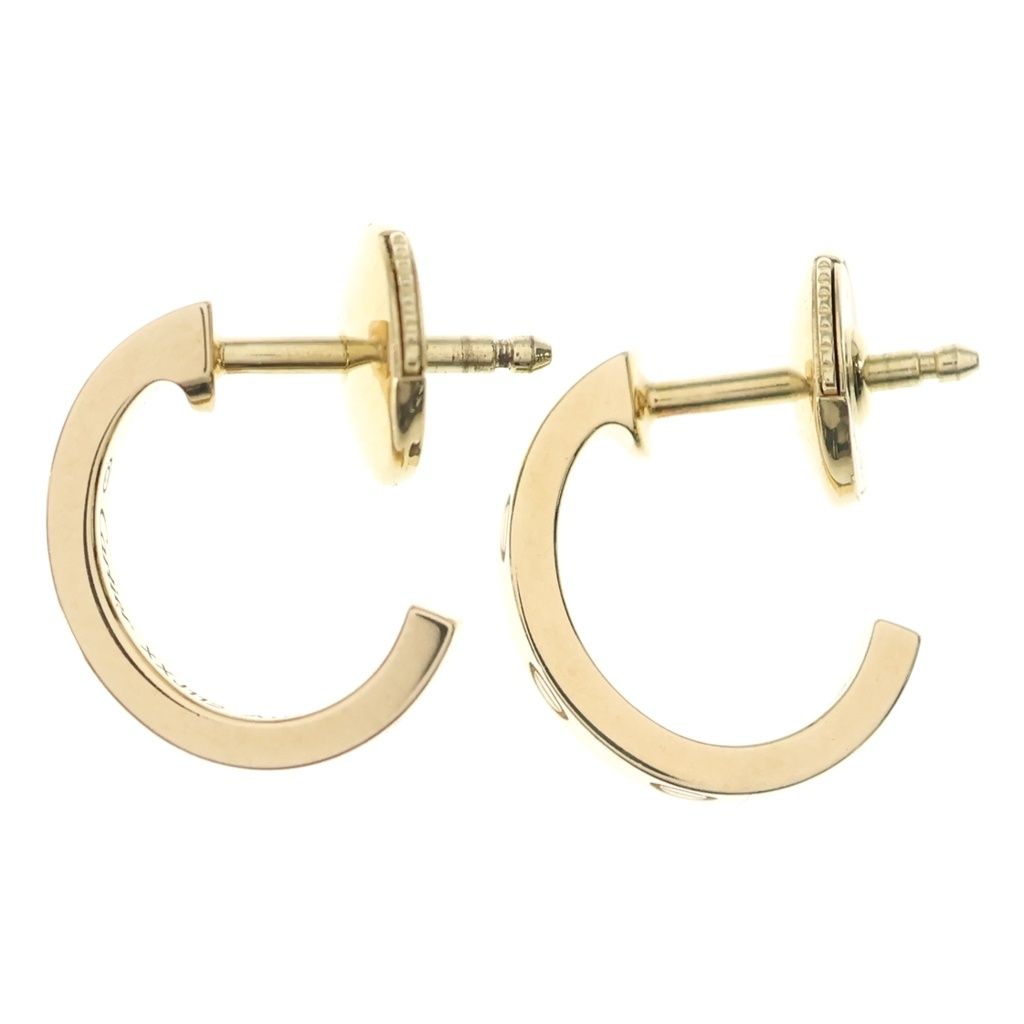 Cartier Mini Love Earrings Gold YG