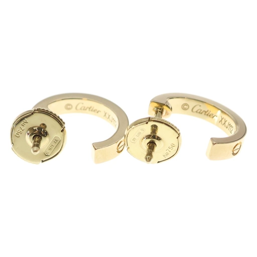 Cartier Mini Love Earrings Gold YG — view 3