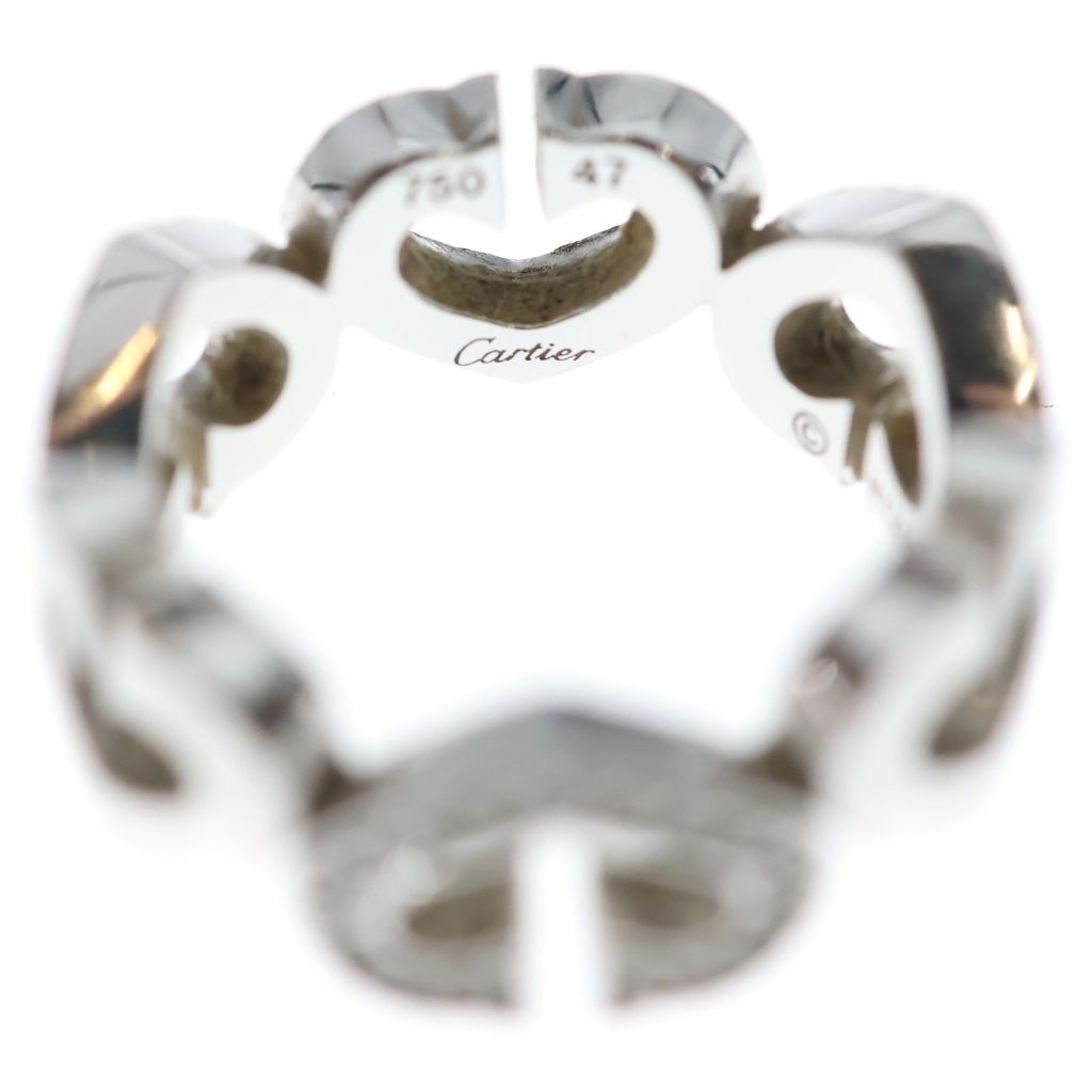 Cartier Heart Ring Silver — view 5