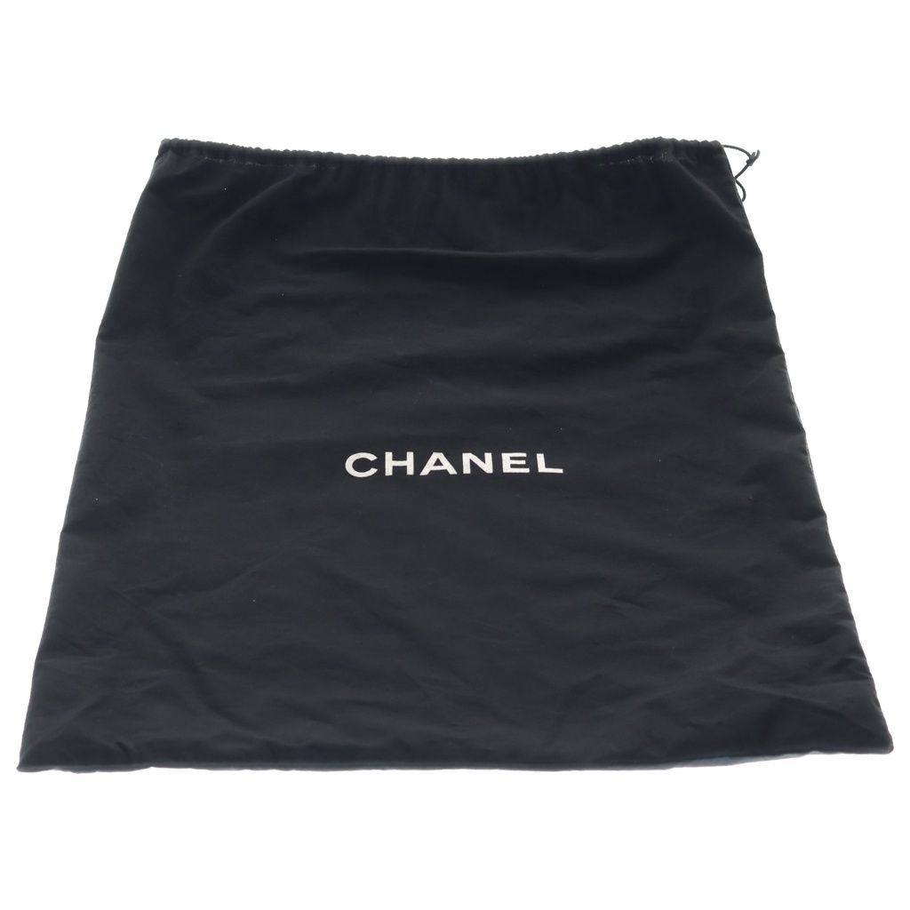 Chanel Quilted Top Handle 30 Handbag Black Caviar Leather Gold — view 7
