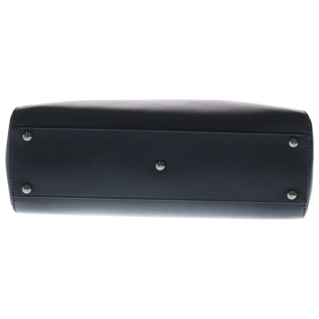 Fendi Peekaboo 2-Way Shoulder Bag Black Leather Gold — view 4