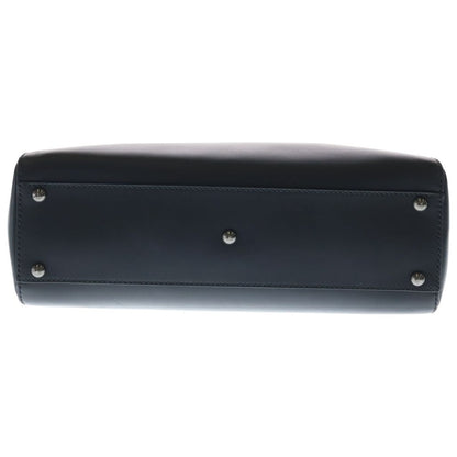 Fendi Peekaboo 2-Way Shoulder Bag Black Leather Gold — view 4