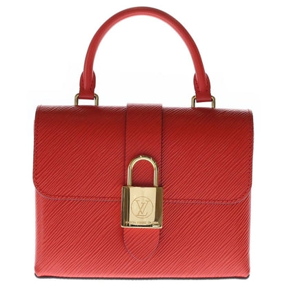 Louis Vuitton Epi Locky BB Coquelicot 2-Way Shoulder Bag Red Leather Gold