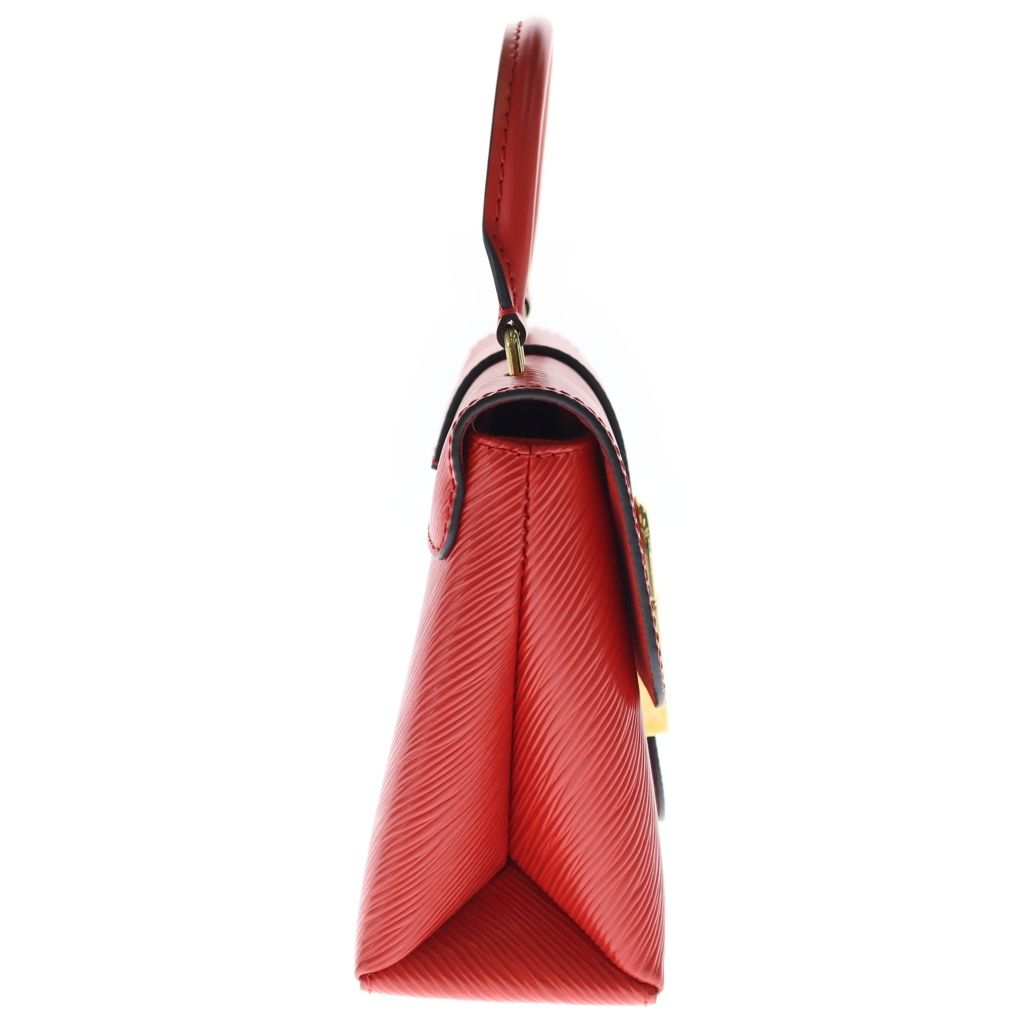 Louis Vuitton Epi Locky BB Coquelicot 2-Way Shoulder Bag Red Leather Gold — view 3