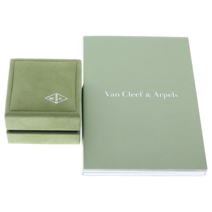 Van Cleef & Arpels Sweet Alhambra Pave Diamond Necklace White Gold — view 6
