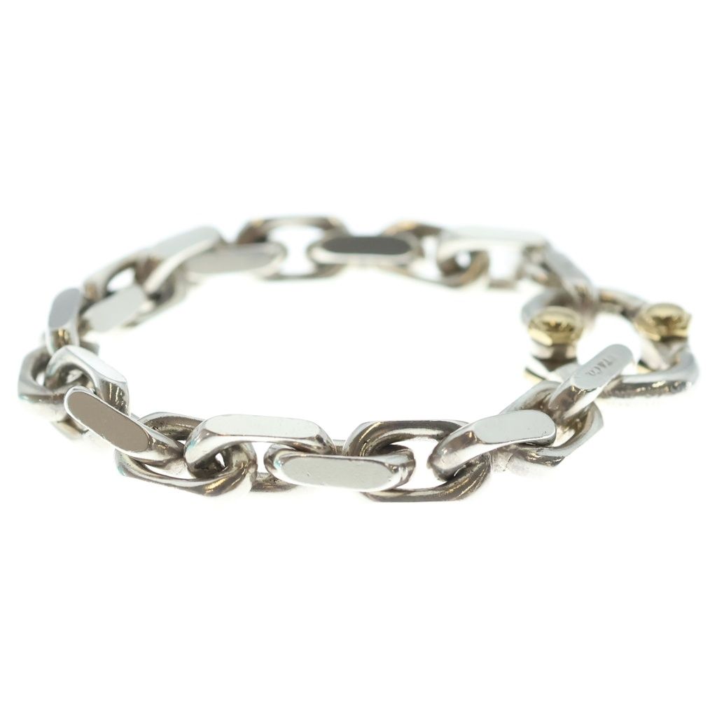 Tiffany & Co Maker's Wide Bracelet Chain Silver — view 4