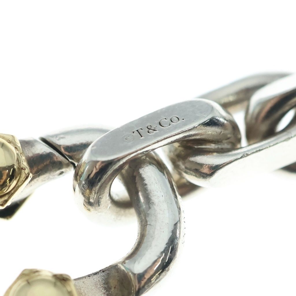 Tiffany & Co Maker's Wide Bracelet Chain Silver — view 5