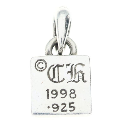 Chrome Hearts Framed Flrl Floral Necklace Ball Chain Silver — view 2