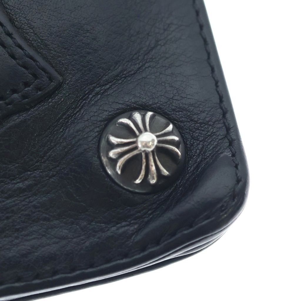 Chrome Hearts Cross Patch 1 Zip Button with Leather Wallet — view 4