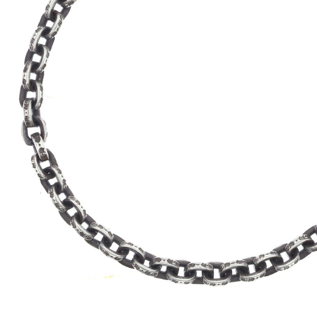 Chrome Hearts Paper Chain 18 Necklace Silver