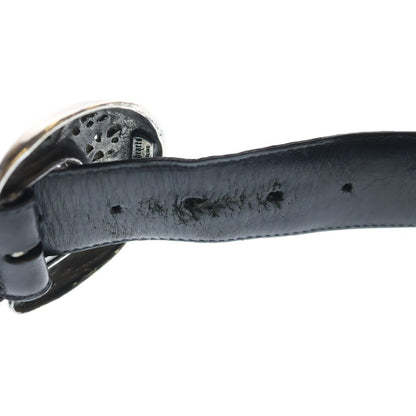 Chrome Hearts Celtic Talon Leather Belt 1.5 Blt Black Silver — view 6