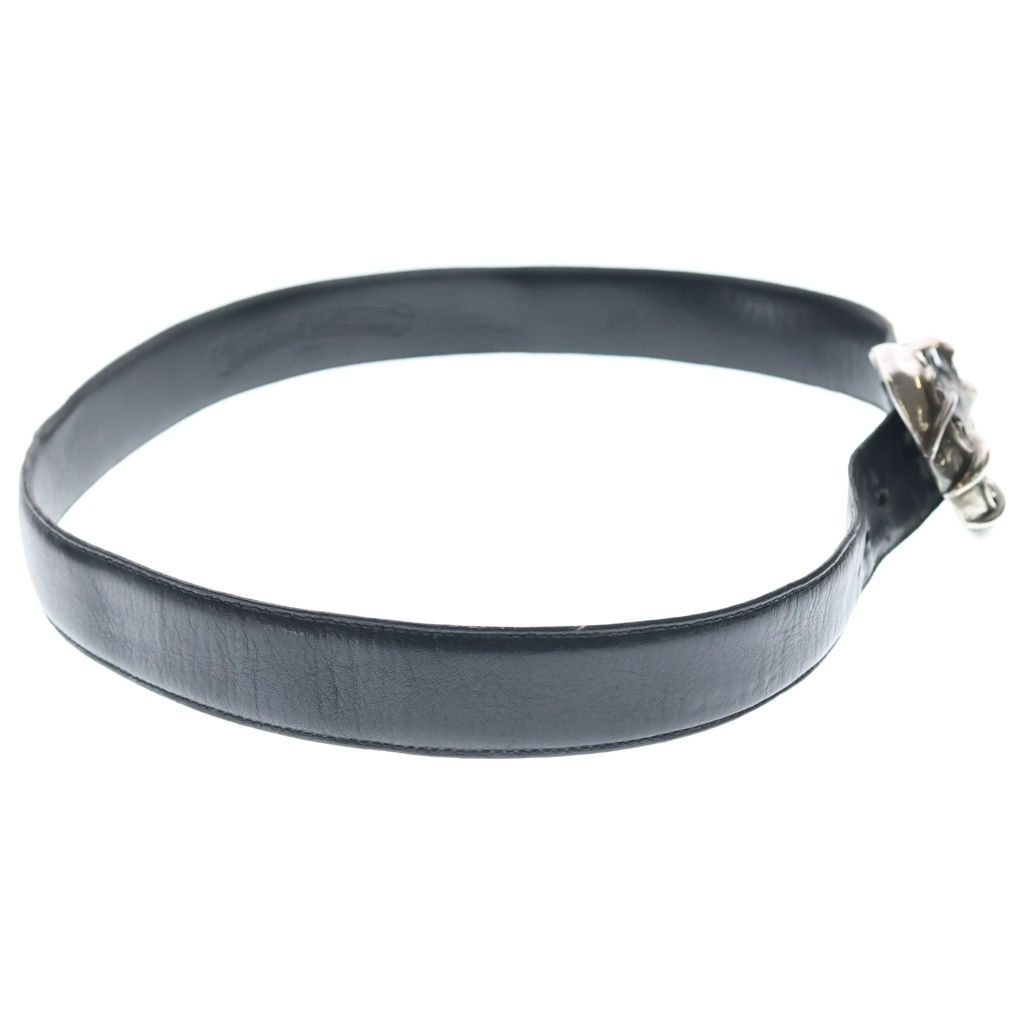 Chrome Hearts Celtic Talon Leather Belt 1.5 Blt Black Silver — view 3