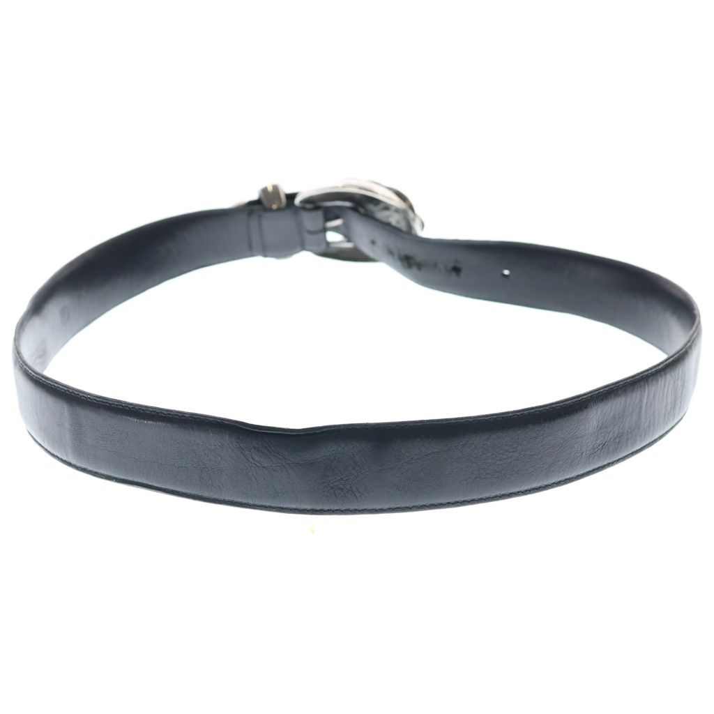 Chrome Hearts Celtic Talon Leather Belt 1.5 Blt Black Silver — view 2