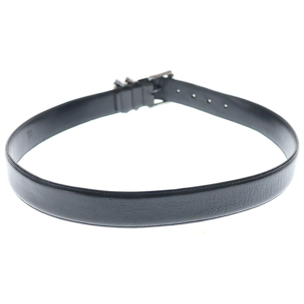 Chrome Hearts Blt Roller Buckle Leather Belt Silver — view 2