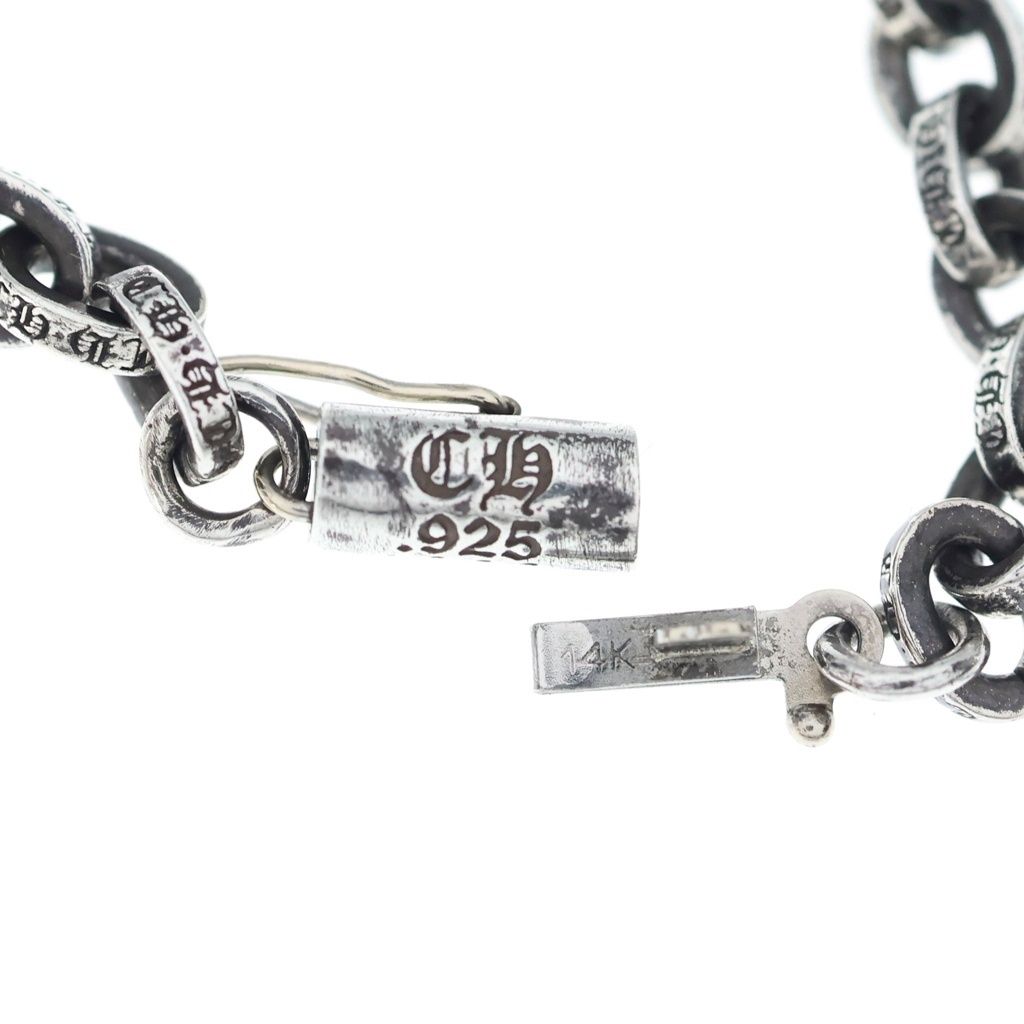 Chrome Hearts Paper Chain Bracelet Silver — view 5