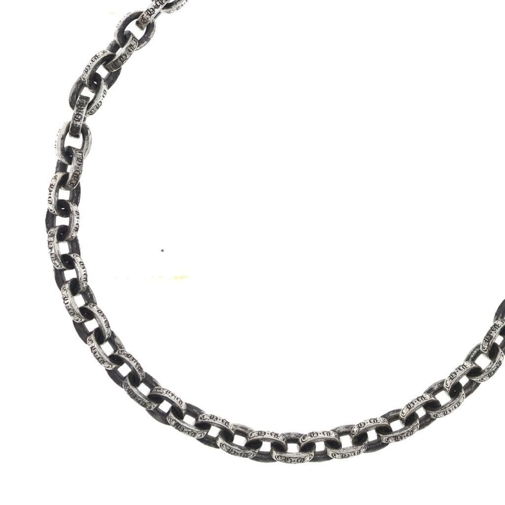 Chrome Hearts Paper Chain Necklace Silver