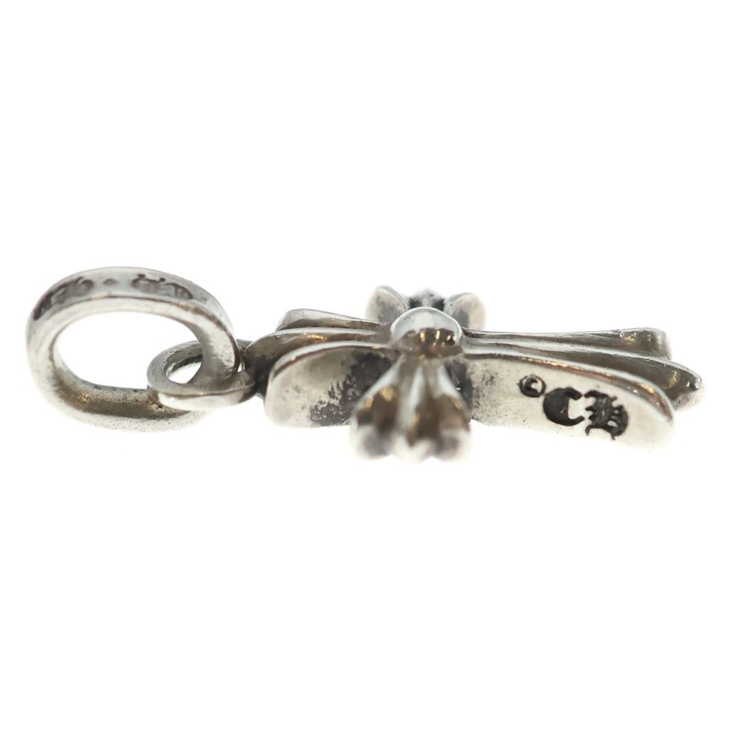 Chrome Hearts Crs Baby Fat P Dmnd Fat Pave Diamond Pendant Silver — view 4