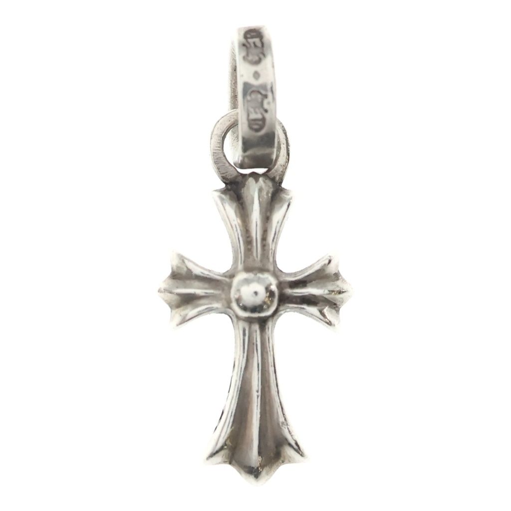 Chrome Hearts Crs Baby Fat P Dmnd Fat Pave Diamond Pendant Silver — view 2