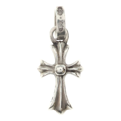 Chrome Hearts Crs Baby Fat P Dmnd Fat Pave Diamond Pendant Silver — view 2