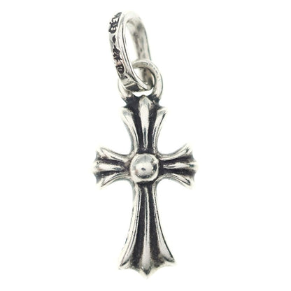 Chrome Hearts Crs Baby Fat P Dmnd Fat Pave Diamond Pendant Silver — view 2