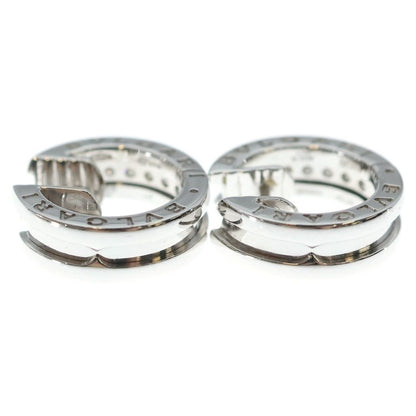 Bvlgari B-zero One Half Diamond Earrings Silver — view 4