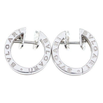 Bvlgari B-zero One Half Diamond Earrings Silver — view 2