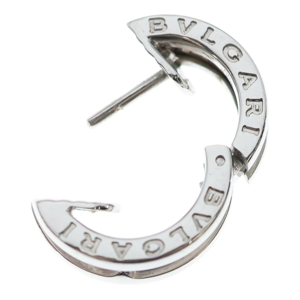 Bvlgari B-zero One Half Diamond Earrings Silver — view 5