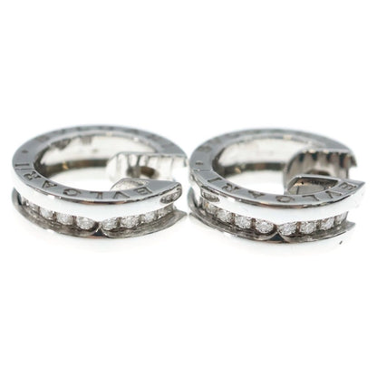 Bvlgari B-zero One Half Diamond Earrings Silver — view 3