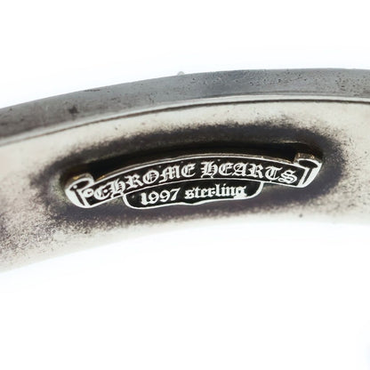 Chrome Hearts ID Floral Crs ID Fancy Link Bracelet Silver — view 5