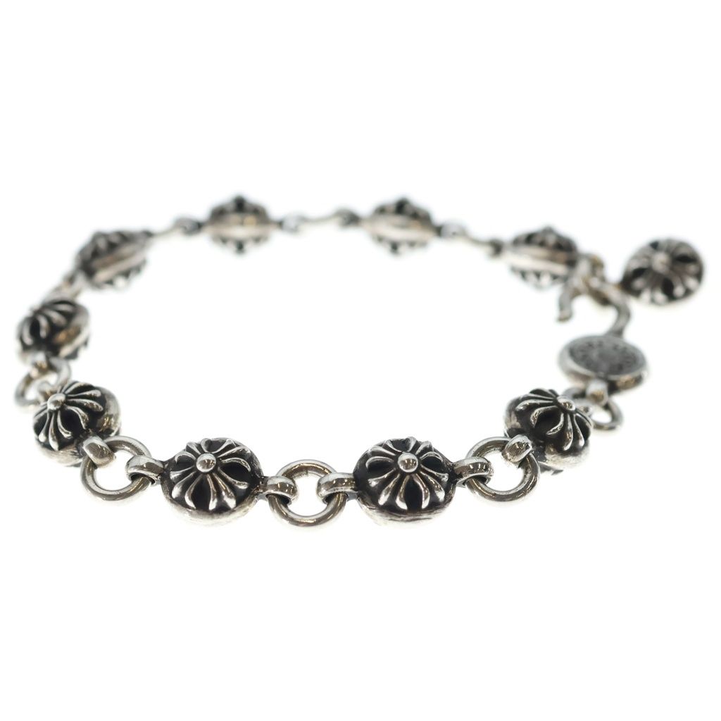 Chrome Hearts No2 Ball 2 Cross Bracelet Silver — view 3