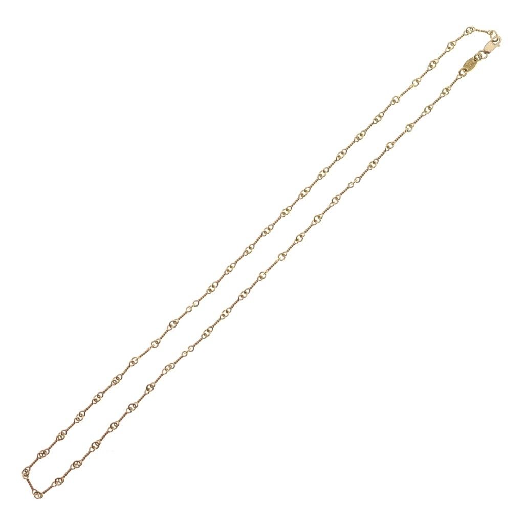 Chrome Hearts 22k Neckchain Twist Chain Necklace Gold — view 2