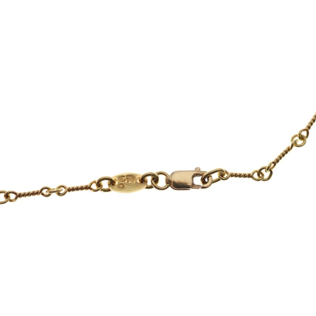 Chrome Hearts 22k Neckchain Twist Chain Necklace Gold — view 4