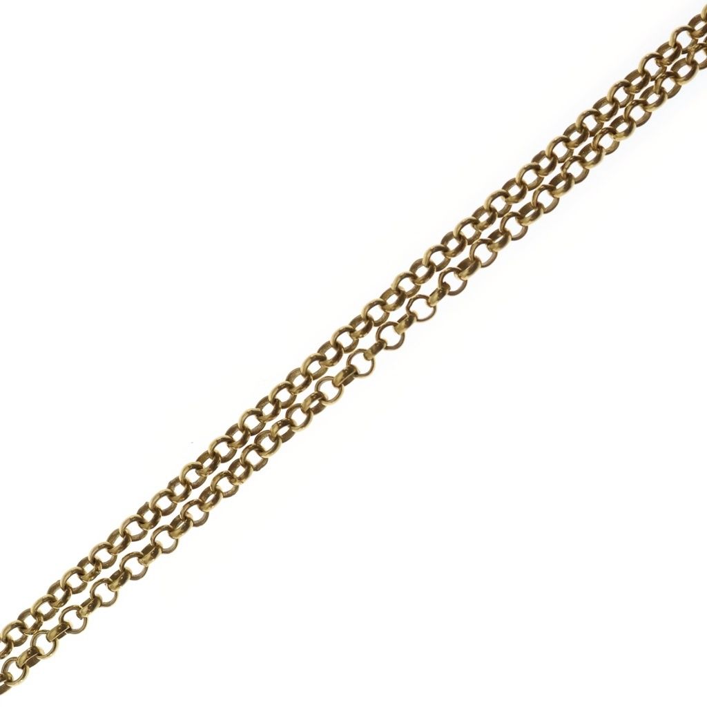 Chrome Hearts 22k Neckchain Roll Chain Necklace Gold — view 5