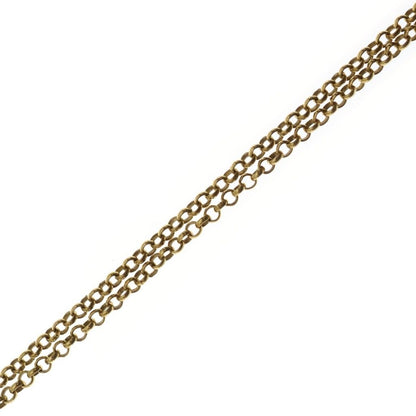 Chrome Hearts 22k Neckchain Roll Chain Necklace Gold — view 5