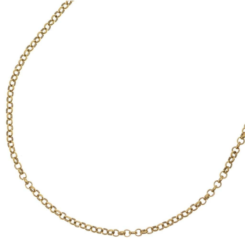 Chrome Hearts 22k Neckchain Roll Chain Necklace Gold