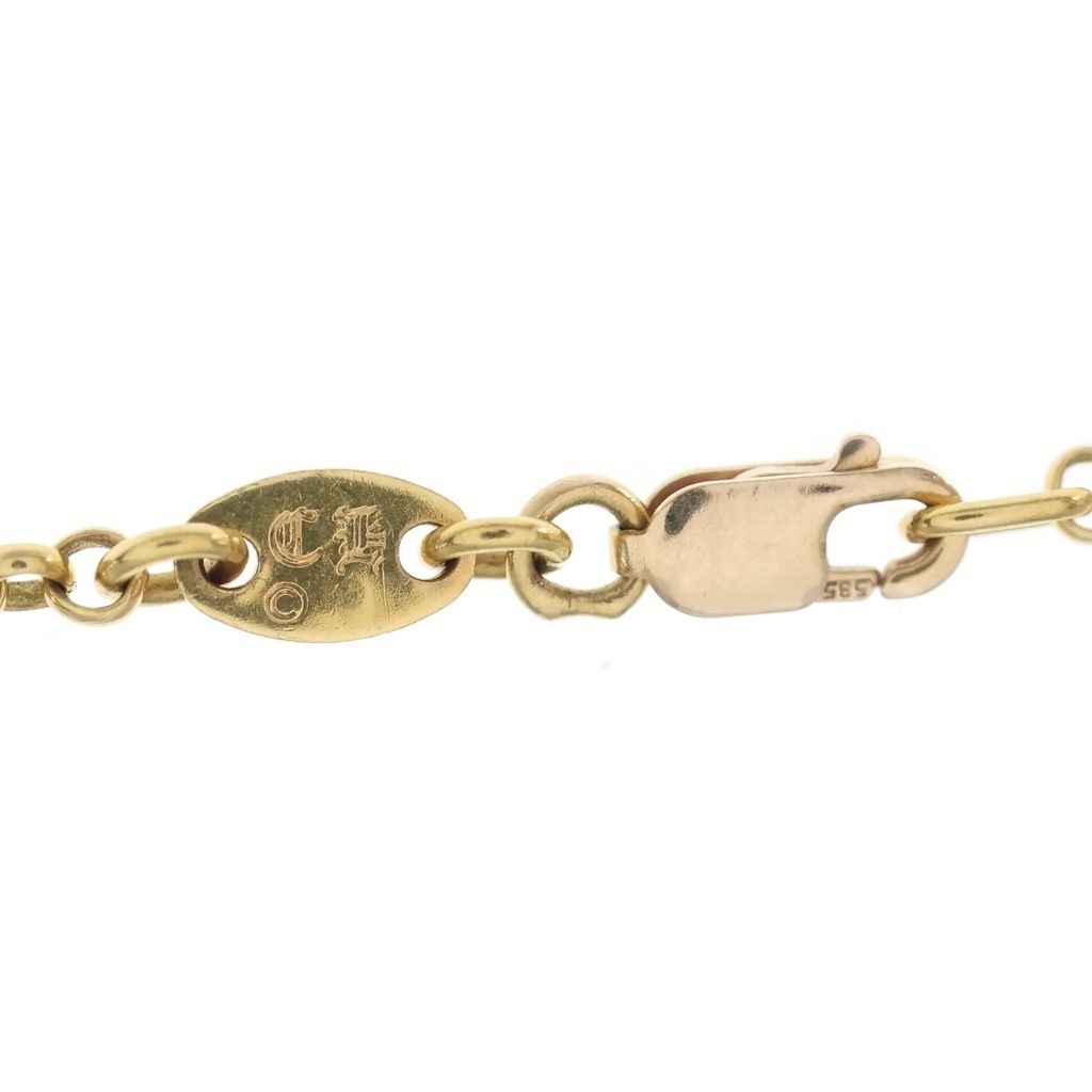 Chrome Hearts 22k Neckchain Roll Chain Necklace Gold — view 4