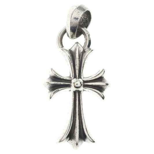Chrome Hearts CH Crs Sml Bale Small CH Cross Pendant Silver