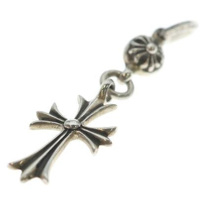 Chrome Hearts Tny CH Crs 1 Ball Tiny CH Cross Charm Pendant Silver — view 5