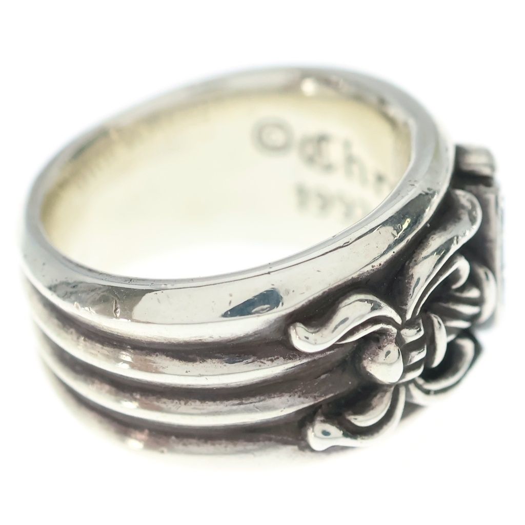Chrome Hearts Dagger P Dmnd Daga Ring Pave Diamond Silver — view 3