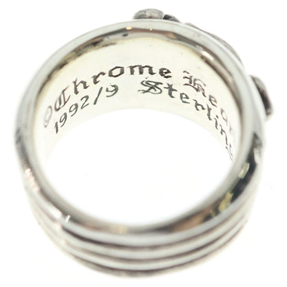 Chrome Hearts Dagger P Dmnd Daga Ring Pave Diamond Silver — view 6