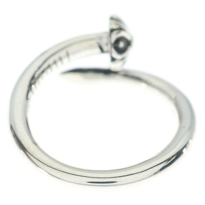 Chrome Hearts Nail Crsball Cross Ball Ring Silver — view 2