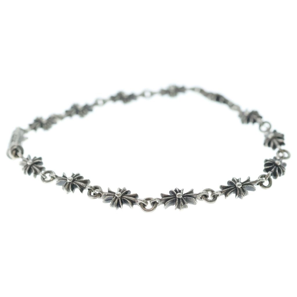 Chrome Hearts Tny CH Pls Tiny CH Plus Bracelet Silver — view 4