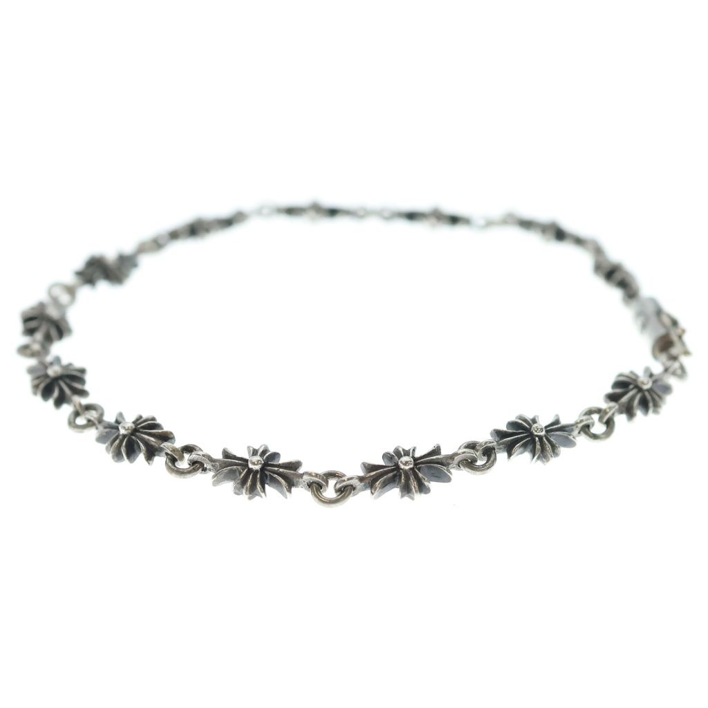 Chrome Hearts Tny CH Pls Tiny CH Plus Bracelet Silver — view 3