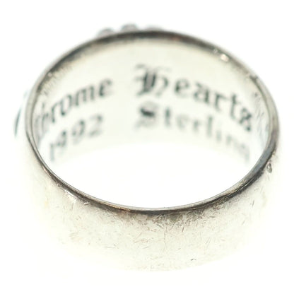 Chrome Hearts Flrl Crs Floral Cross Ring Silver — view 2