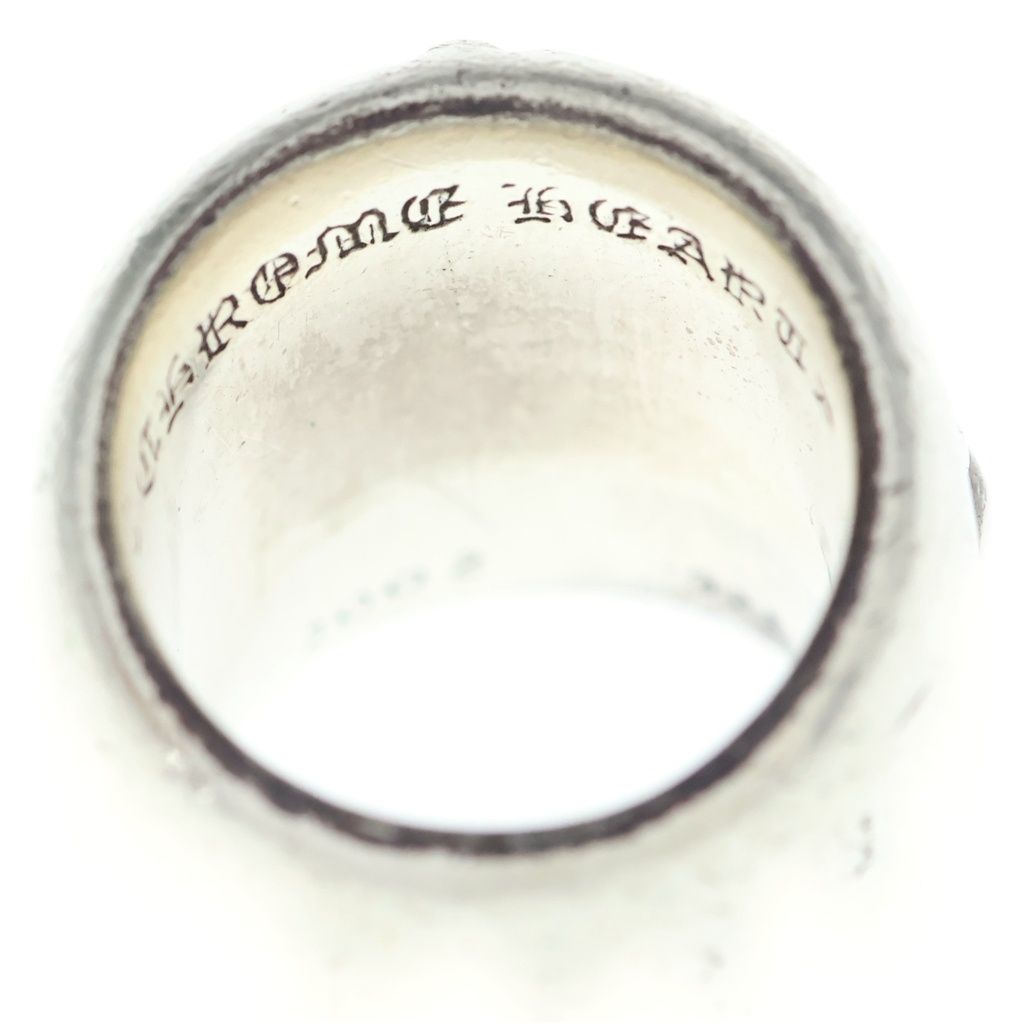 Chrome Hearts Classic Oval Cross Ring Silver — view 6